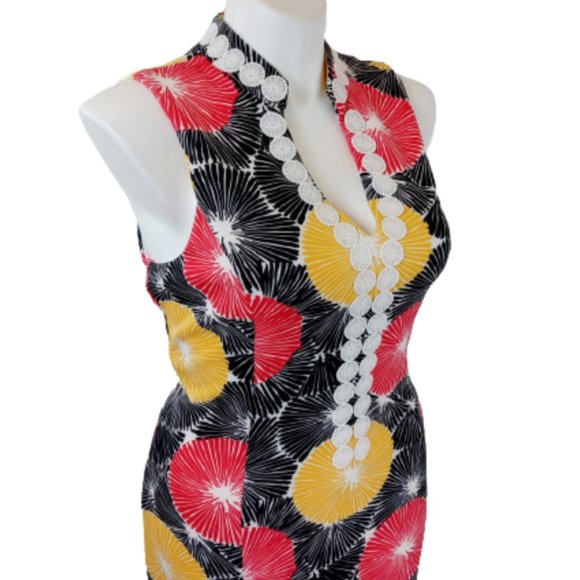 Pappagallo Dress Size 6 Womens Poppies Sleeveless Dress NWT - Picture 5 of 11